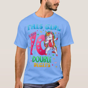 Camiseta Aniversário De 10 Anos Oferece Esta Garota Agora 1
