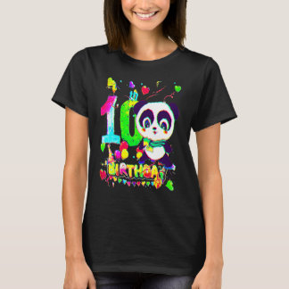 Camiseta Aniversário De 10 Anos Para Crianças Com Gráfico D
