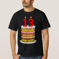 Aniversário de 13 — Bolo e Velas Divertidas com No