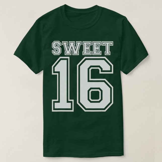 Camiseta Aniversário de 16 anos (Frente do Design)