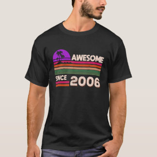 Camiseta Aniversário de 16 anos Meninos Meninas Incrível De