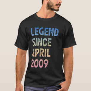 Camiseta Aniversário de 16 anos Meninos Meninas Lenda Desde