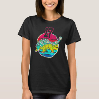 Camiseta Aniversário de 17 anos I Ankylosaurus Magniventris