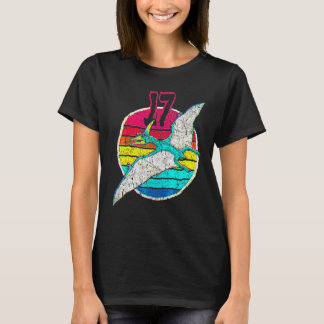 Camiseta Aniversário de 17 anos I Pterodáctilo I Família Co