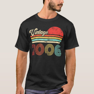 Camiseta Aniversário De 18 Anos De 2006 18º Aniversário
