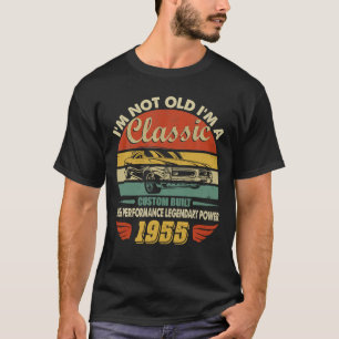 Camiseta Aniversário De 1955 Não Sou Vintage De Carro Cl