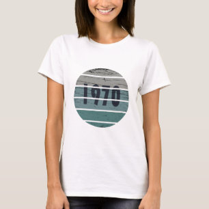 Camiseta aniversário de 1970