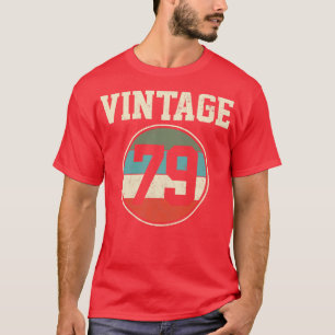 Camiseta Aniversário de 1979 Vintage 3
