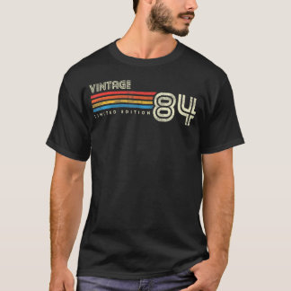 Camiseta Aniversário de 1984 com Stripe no peito
