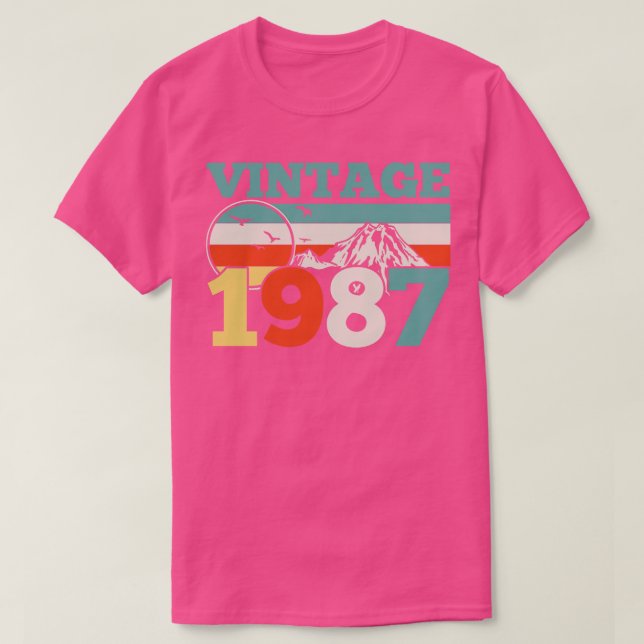 Camiseta Aniversário de 1987 (Frente do Design)
