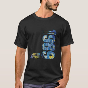 Camiseta Aniversário de 1989 Vincent Van Gogh A Noite Estre