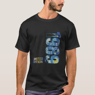 Camiseta Aniversário de 1989 Vincent Van Gogh A Noite Estre