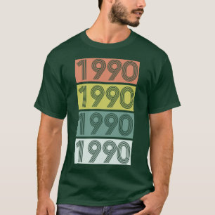Camiseta Aniversário de 1990