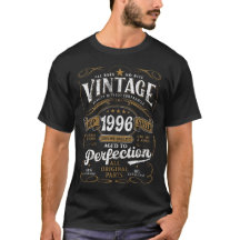 Aniversário de 1996 Envelhecido à Perfeição Vintag