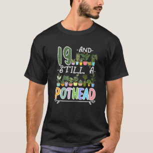 Camiseta Aniversário de 19 anos Ainda sou um fumante de mac