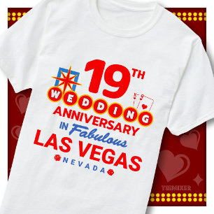 Camiseta Aniversário de 19 anos de Casamento de um Fantásti