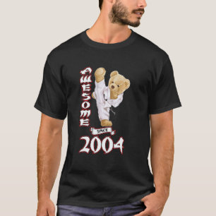 Camiseta Aniversário de 19 anos Homens Mulheres 2004 Incrív