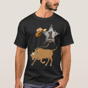 Camiseta Aniversário de 1 ano Velho Criador do Rodeio Ocide