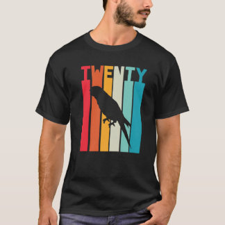 Camiseta Aniversário de 20 anos de idade do periquito orçam