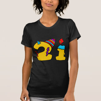 Camiseta Aniversário de 21 anos