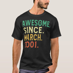 Camiseta aniversário de 21 anos 21 Anos De Idade, Presente