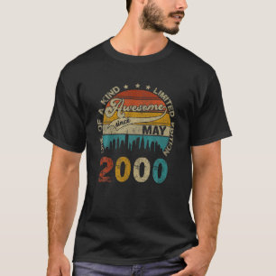 Camiseta aniversário de 21 anos de 21 anos é fantástico des