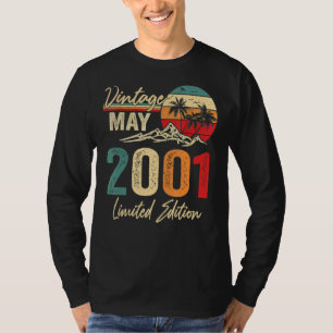 Camiseta aniversário de 21 anos de maio de 2001