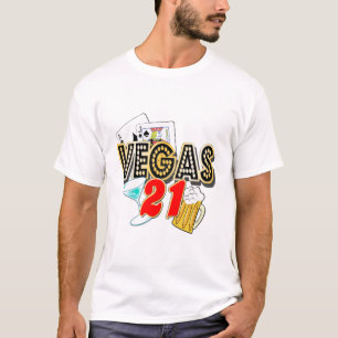 Camiseta Aniversário de 21 anos de Vegas