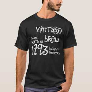 Camiseta aniversário de 21 anos Gift 1993 Vintage Brew Bla