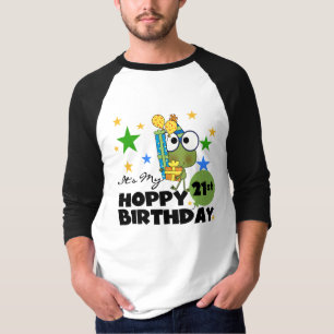 Camiseta Aniversário de 21 anos Hoppy de Froggie