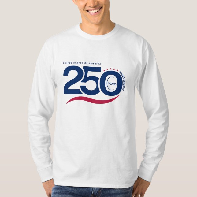 Camiseta Aniversário de 250 Anos (Frente)