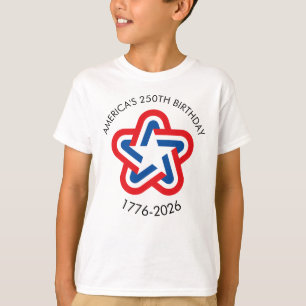 Camiseta Aniversário de 250 anos da América 1776-2026 Verme