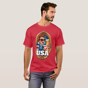 Camiseta Aniversário de 250 anos da América 4 de julho de 2