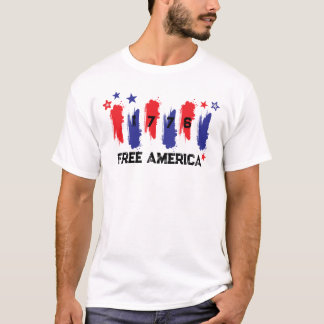 Camiseta Aniversário de 250 Anos da América Aniversário de 
