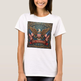 Camiseta Aniversário de 250 anos da América Versão 2