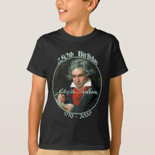 Camiseta Aniversário de 250 anos de Ludwig Van Beethoven (p