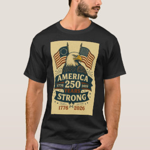Camiseta Aniversário de 250 anos dos EUA