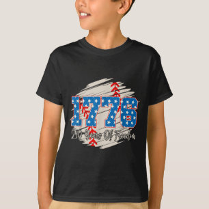 Camiseta Aniversário de 250 anos Liberdade 1776 2026 Beiseb