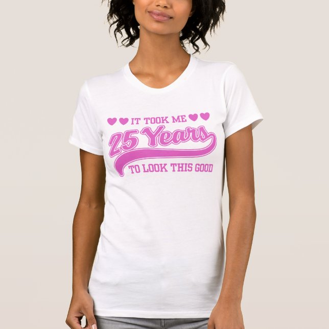 Camiseta Aniversário de 25 anos (Frente)