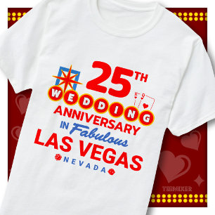 Camiseta Aniversário de 25 anos de Casamento de um Fantásti