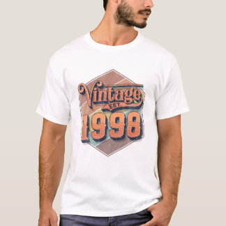 Camiseta Aniversário De 27 Anos