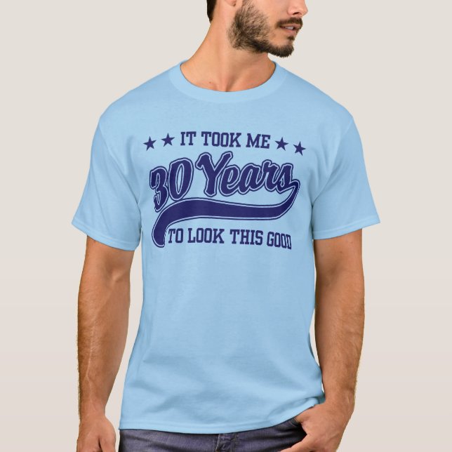 Camiseta Aniversário de 30 anos (Frente)