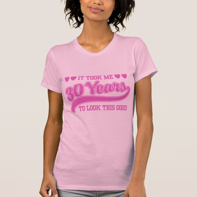 Camiseta Aniversário de 30 anos (Frente)