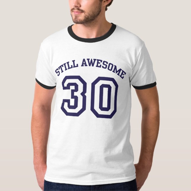 Camiseta Aniversário de 30 anos (Frente)