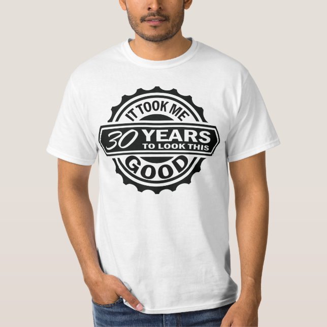 Camiseta Aniversário de 30 anos (Frente)