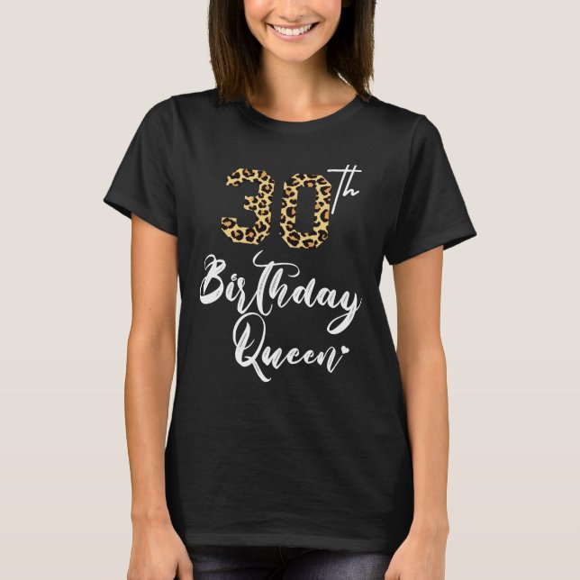 Camiseta aniversário de 30 anos | ANIVERSÁRIO DE 30 ANOS CE (Frente)