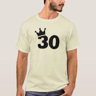 Camiseta Aniversário de 30 anos da coroa