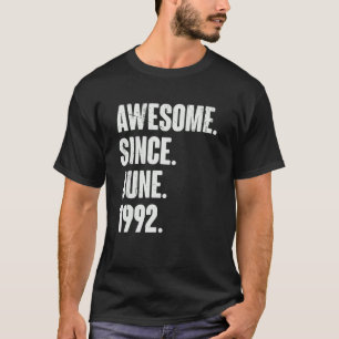 Camiseta aniversário de 30 anos De 30 Anos Incrível Desde J