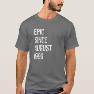 Camiseta aniversário de 30 anos Dom Para Homens Nascer Em 1