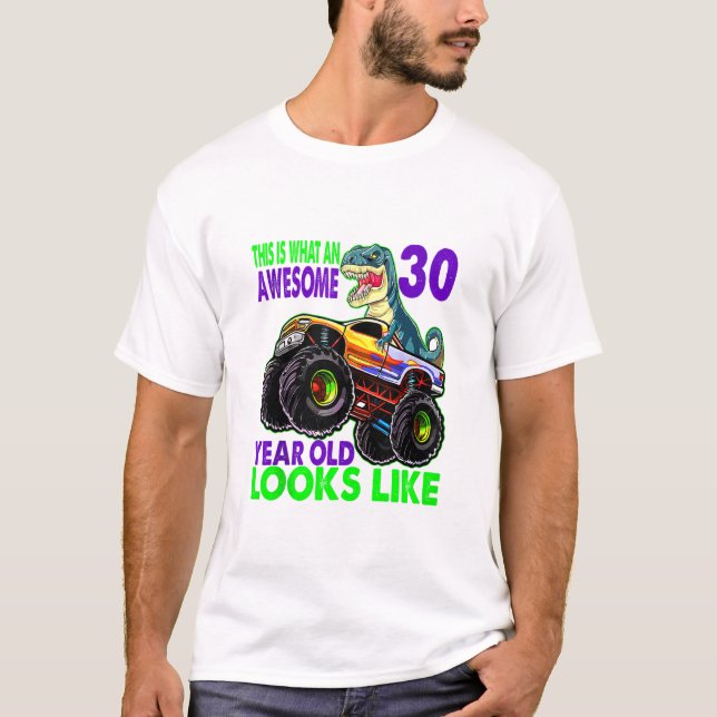 Camiseta aniversário de 30 anos É Isto (Frente)